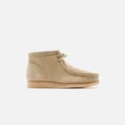 Cheap Clarks Wallabee Boot Suede Maple
