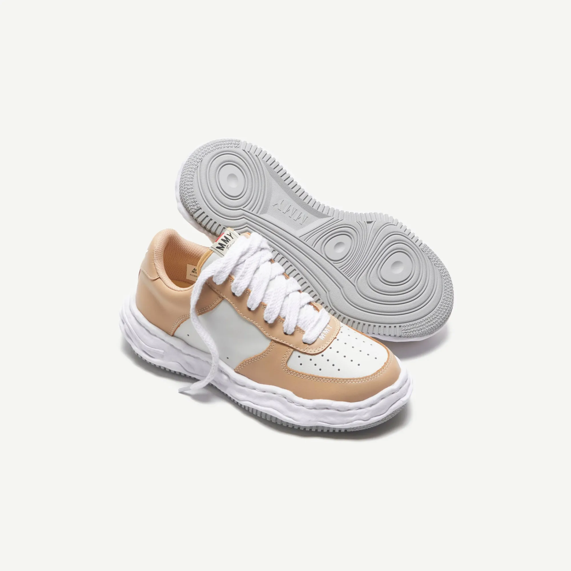 Best Sale Mihara Yasuhiro Wayne Low Beige / White