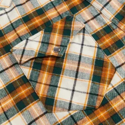 Hot Greg Lauren Western Gl1 Green / Orange Plaid