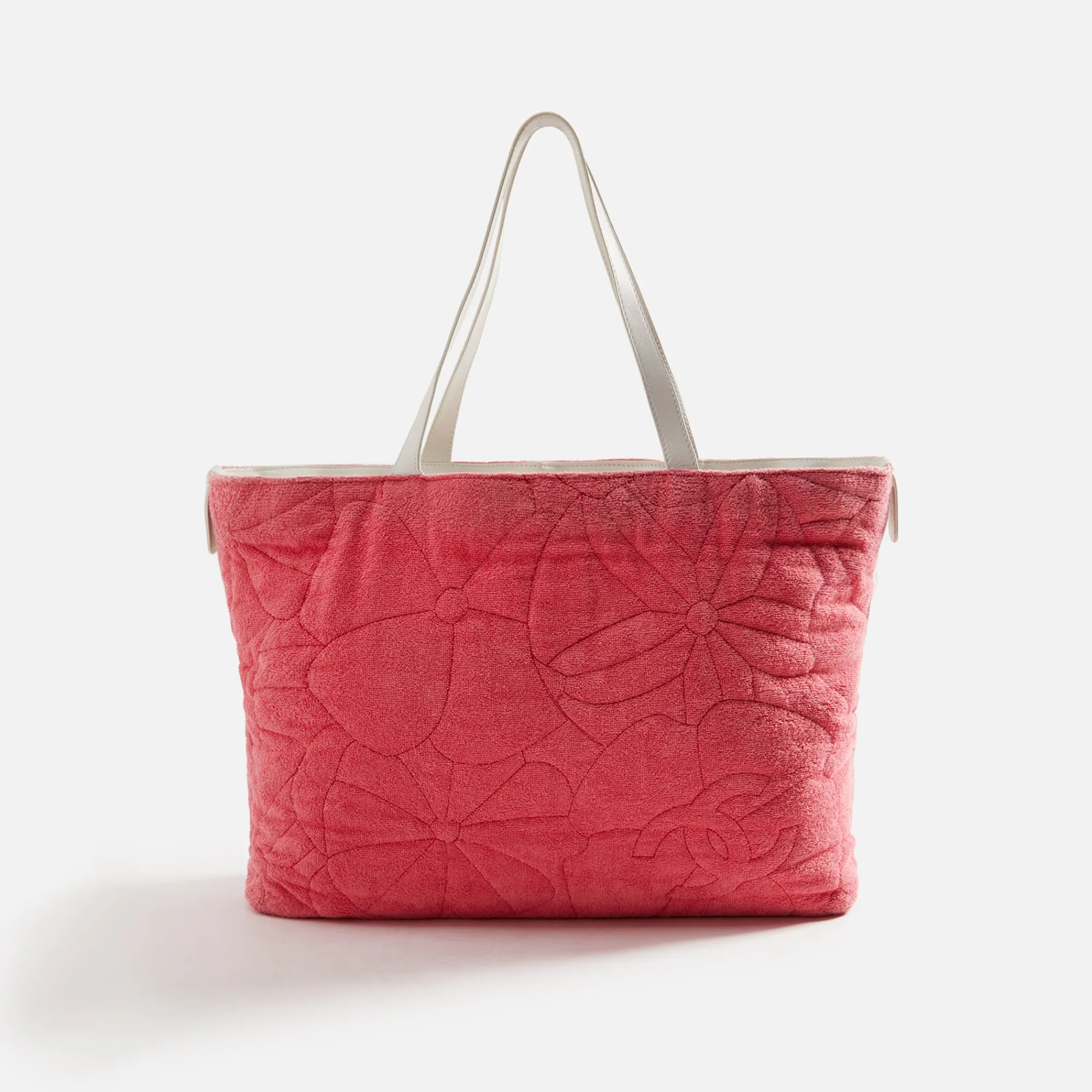 Best Sale What Goes Around Comes Around Wgaca Chanel Terry Beach Set Gm Pink