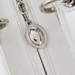 Best Sale What Goes Around Comes Around Wgaca Dior Embossed Paradise Lady Dior M White