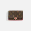 Discount What Goes Around Comes Around Wgaca Louis Vuitton Monogram Flore Compact Wallet Brown