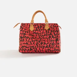 Fashion What Goes Around Comes Around Wgaca Louis Vuitton Sprouse Speedy 30 Pink