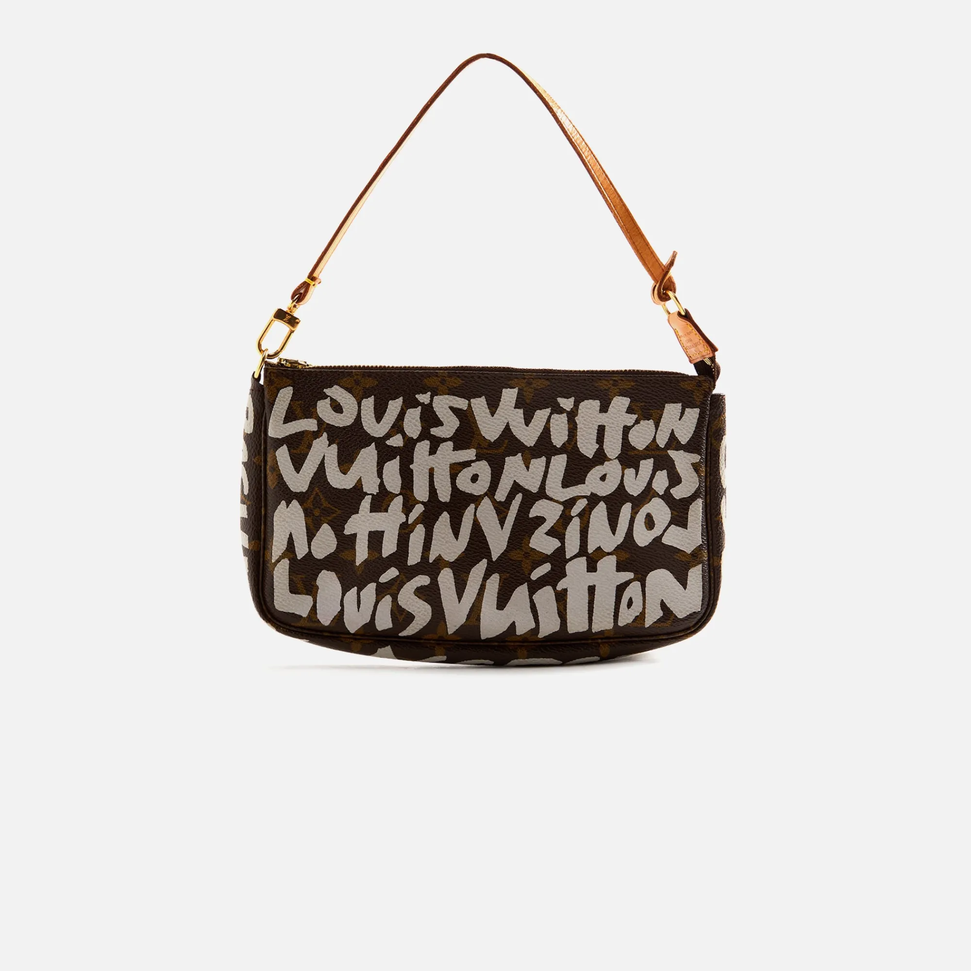 Sale What Goes Around Comes Around Wgaca Louis Vuitton X Stephen Sprouse Sprouse Pochette V2 Grey