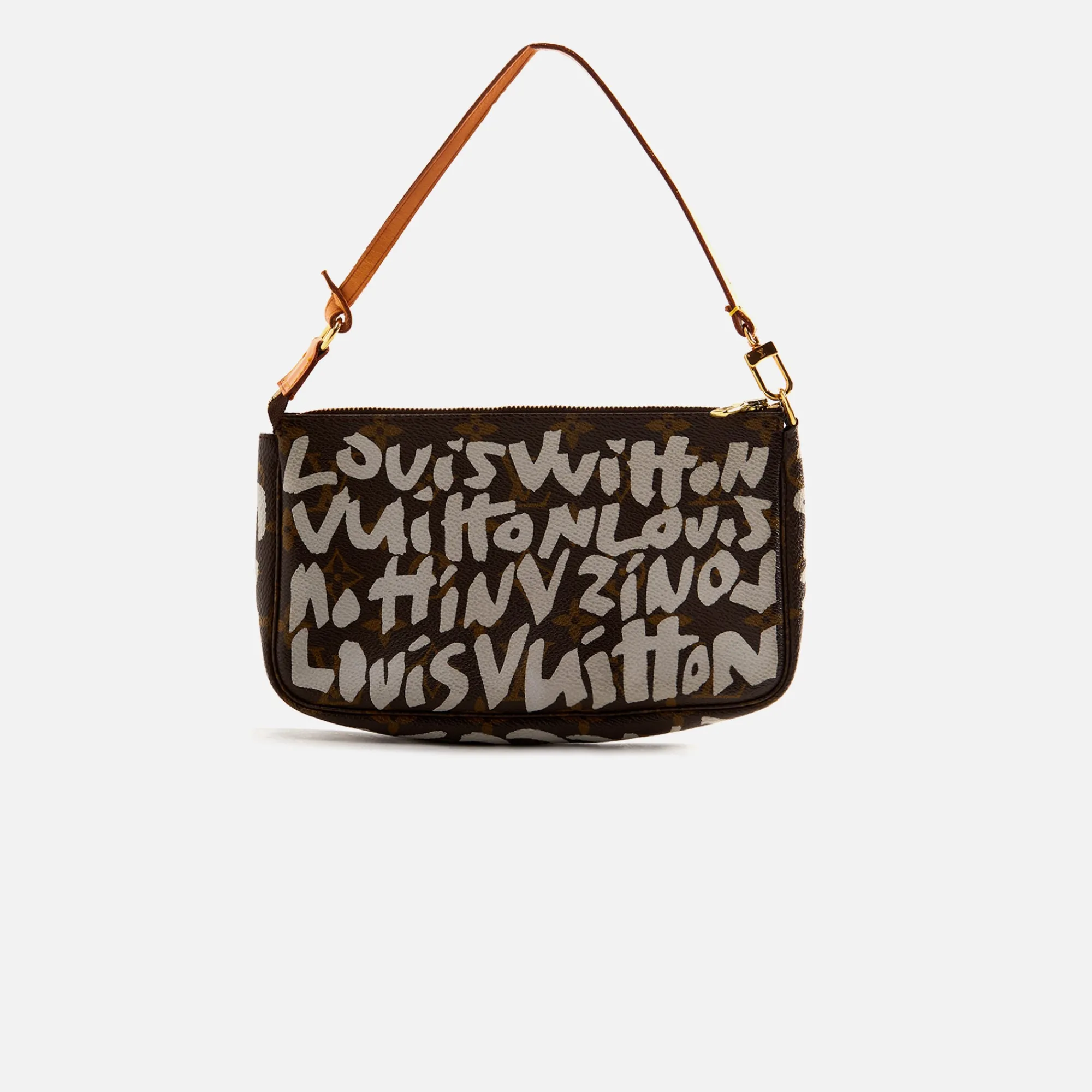 Sale What Goes Around Comes Around Wgaca Louis Vuitton X Stephen Sprouse Sprouse Pochette V2 Grey