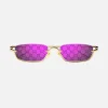 Best Gucci Wireless Rectangle Frame Endura Gold With Pink