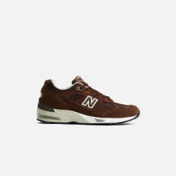 Outlet New Balance Wmns 991 Carafe / Antique White / White