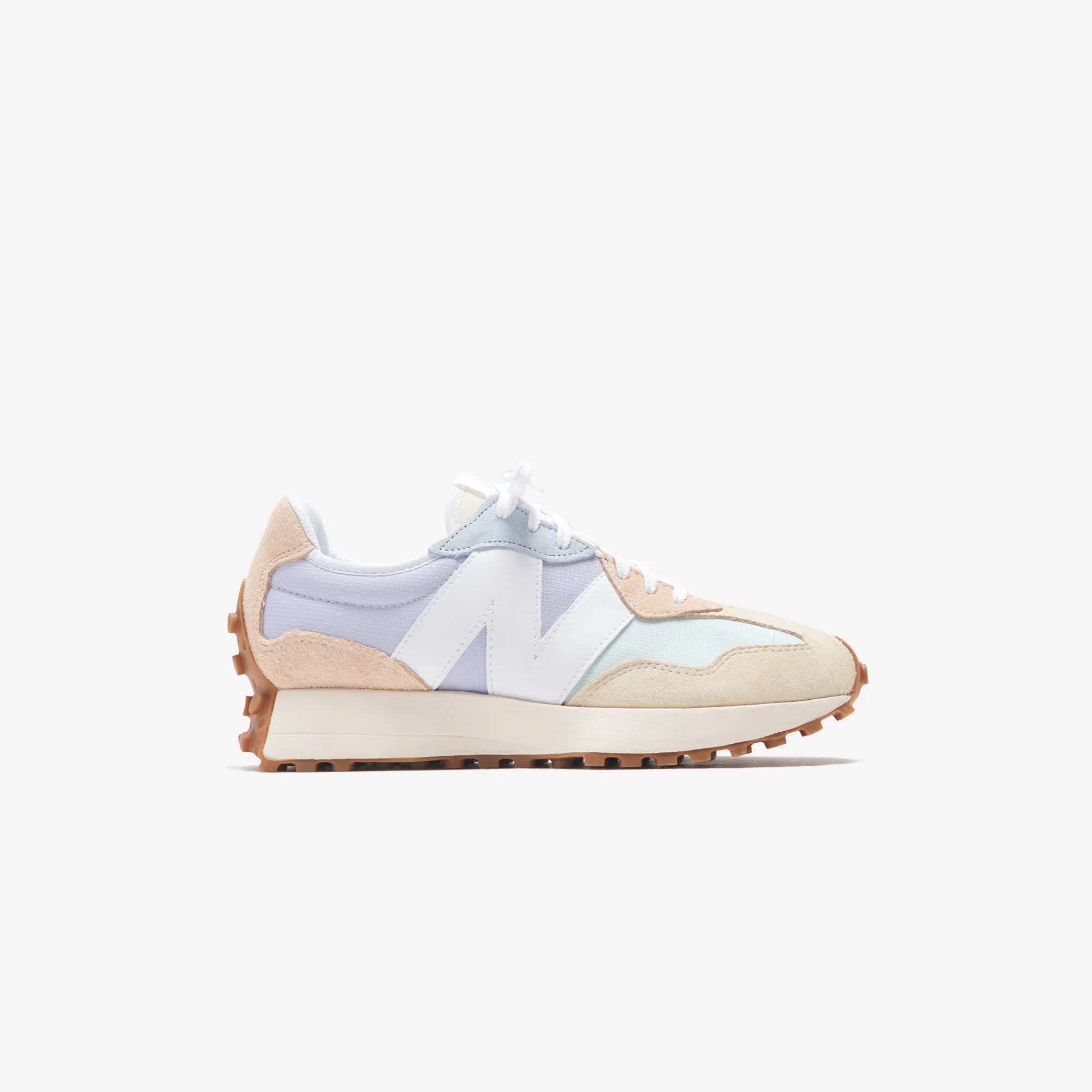 Best Sale New Balance Wmns 327 White / Morning Fog