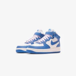 Discount Nike Wmns Air Force 1 `07 Mid Military Blue / Doll