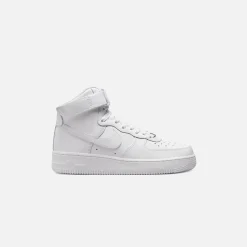 Cheap Nike Wmns Air Force 1 Hi Rec White / White / White