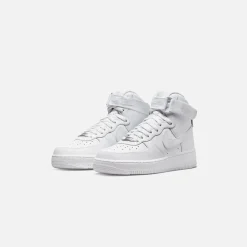 Cheap Nike Wmns Air Force 1 Hi Rec White / White / White