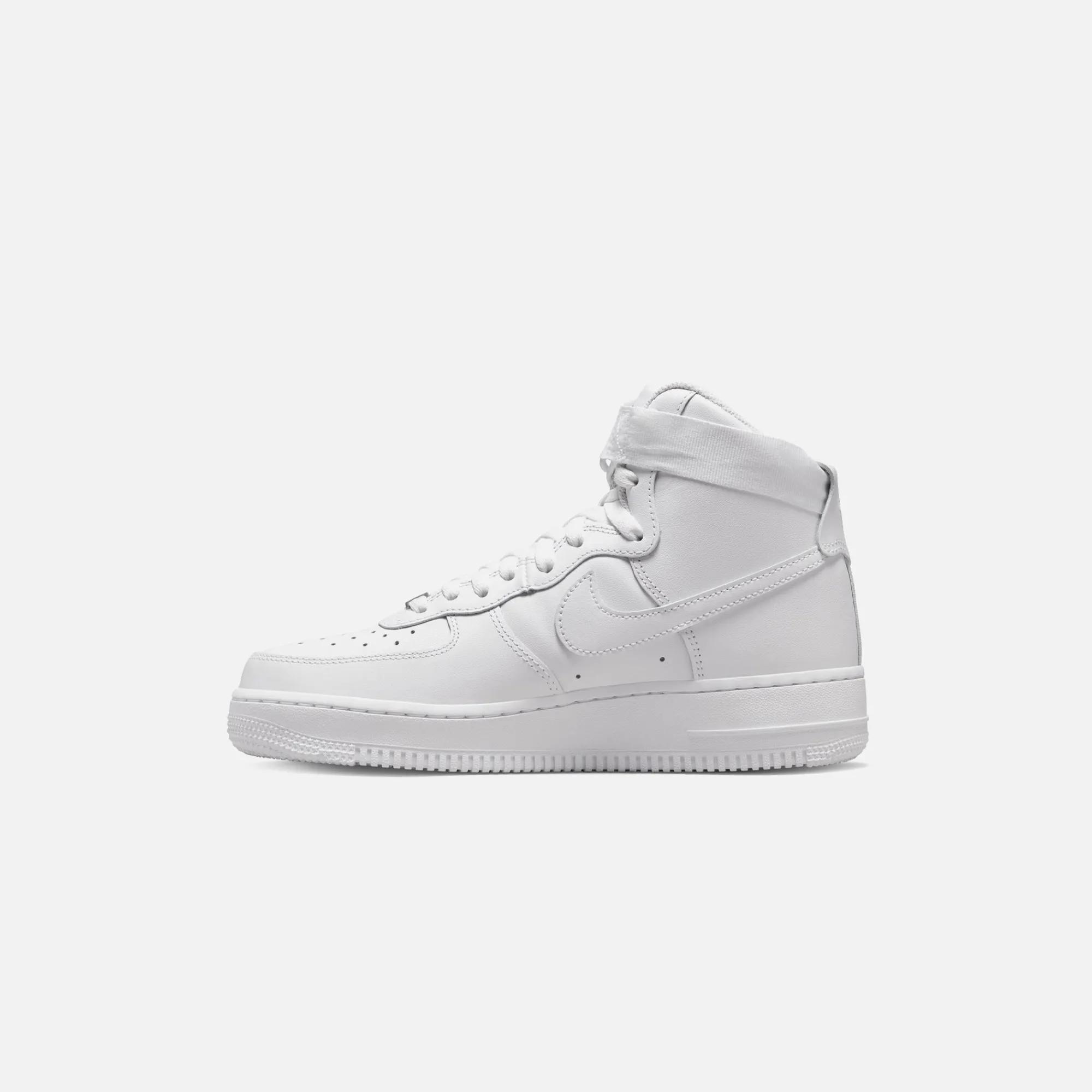 Cheap Nike Wmns Air Force 1 Hi Rec White / White / White