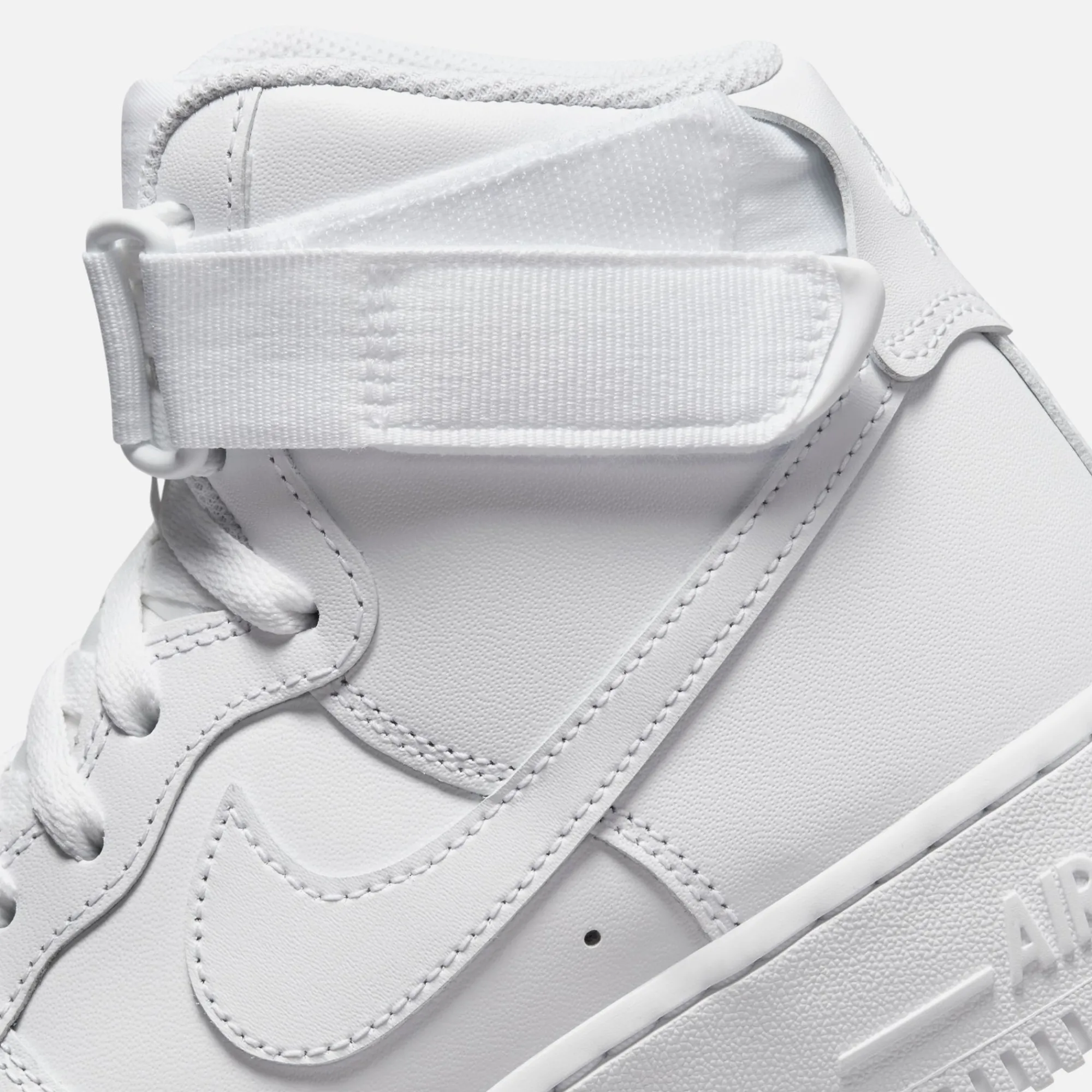 Cheap Nike Wmns Air Force 1 Hi Rec White / White / White