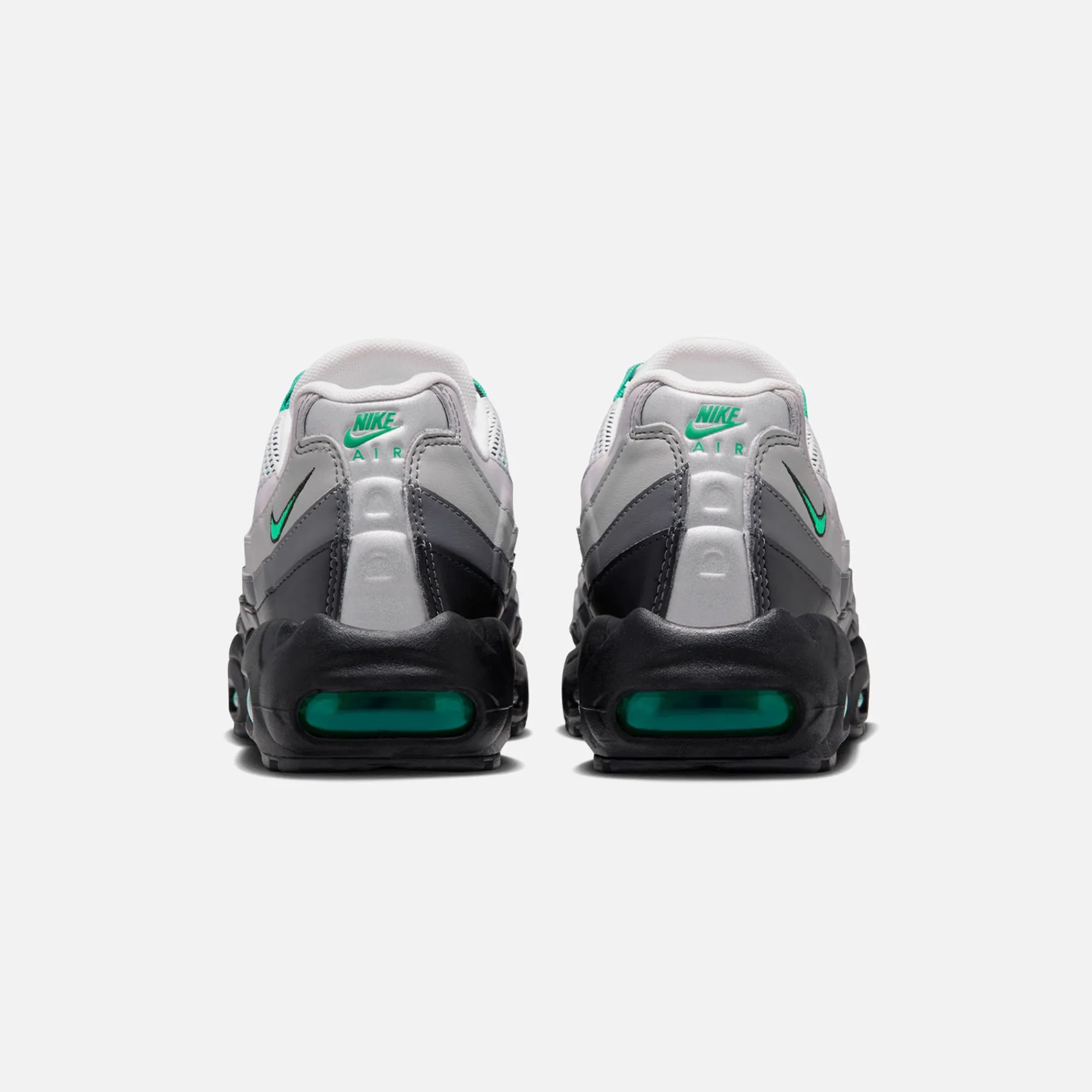 Outlet Nike Wmns Air Max 95 Black / Stadium Green / Pearl Grey / Med Grey