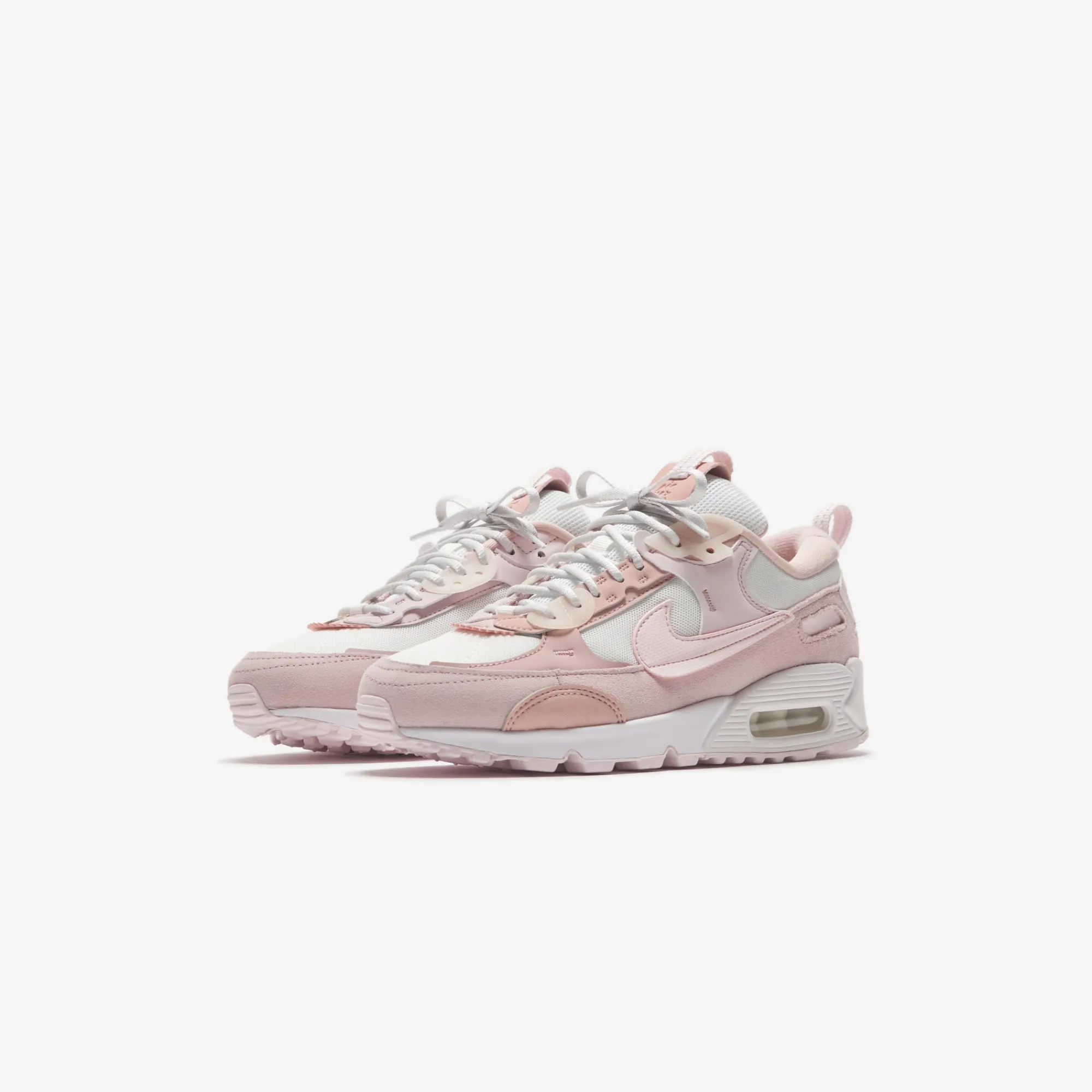 Hot Nike Wmns Air Max 90 Futura Summit White / Light Soft Pink