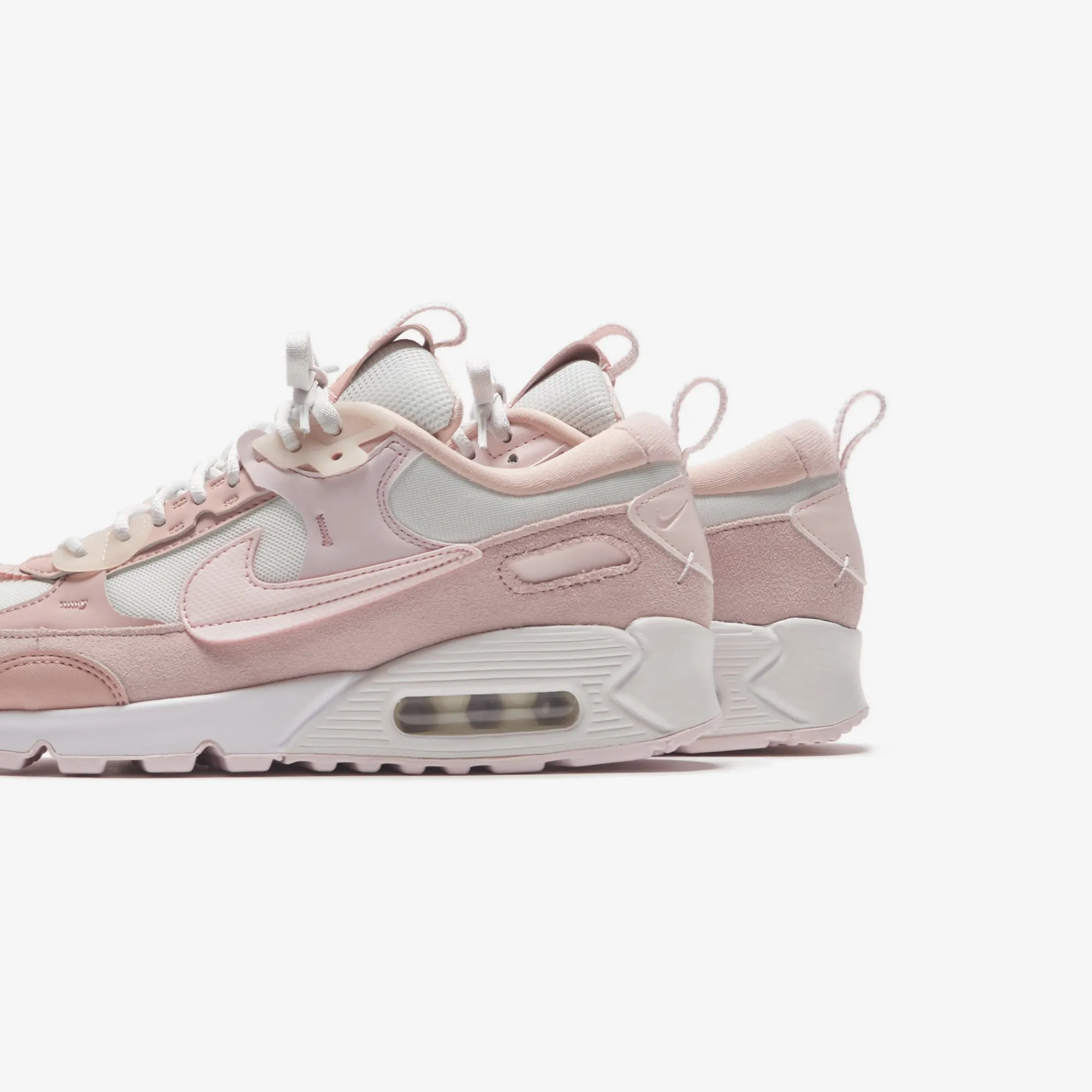 Hot Nike Wmns Air Max 90 Futura Summit White / Light Soft Pink