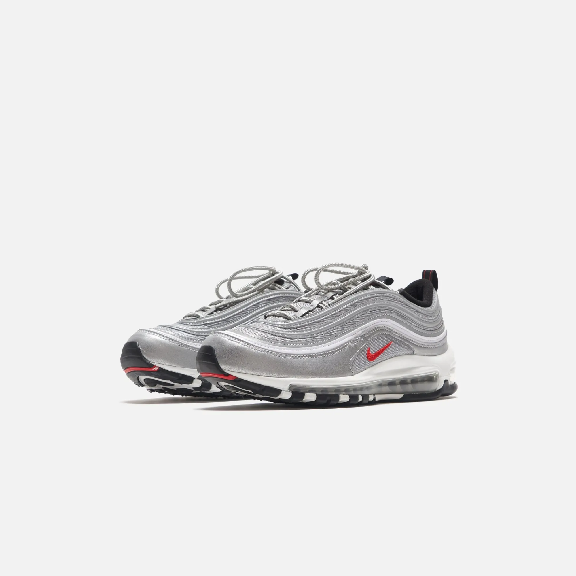 Hot Nike Wmns Air Max 97 Og Metallic Silver / Varsity Red / White