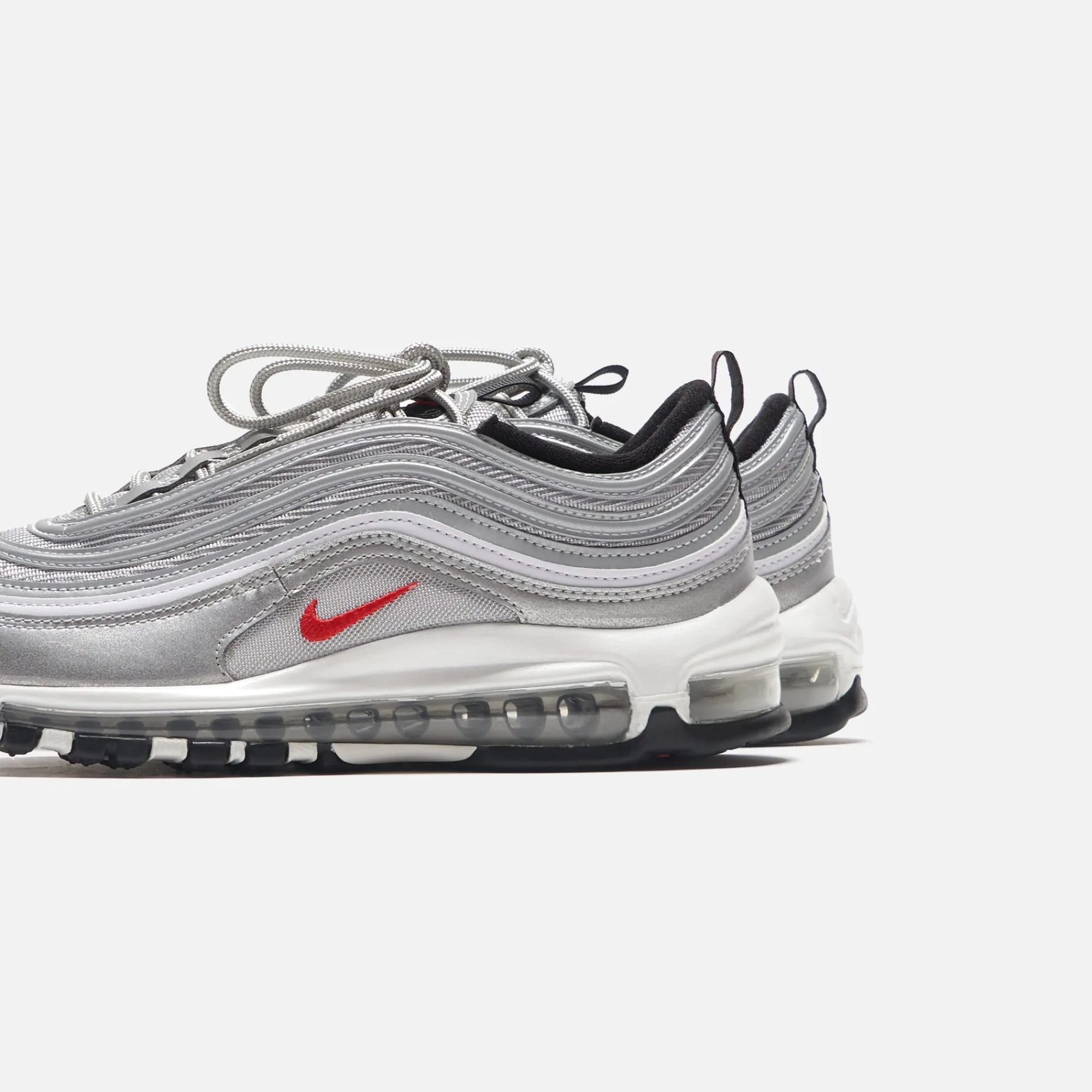 Hot Nike Wmns Air Max 97 Og Metallic Silver / Varsity Red / White