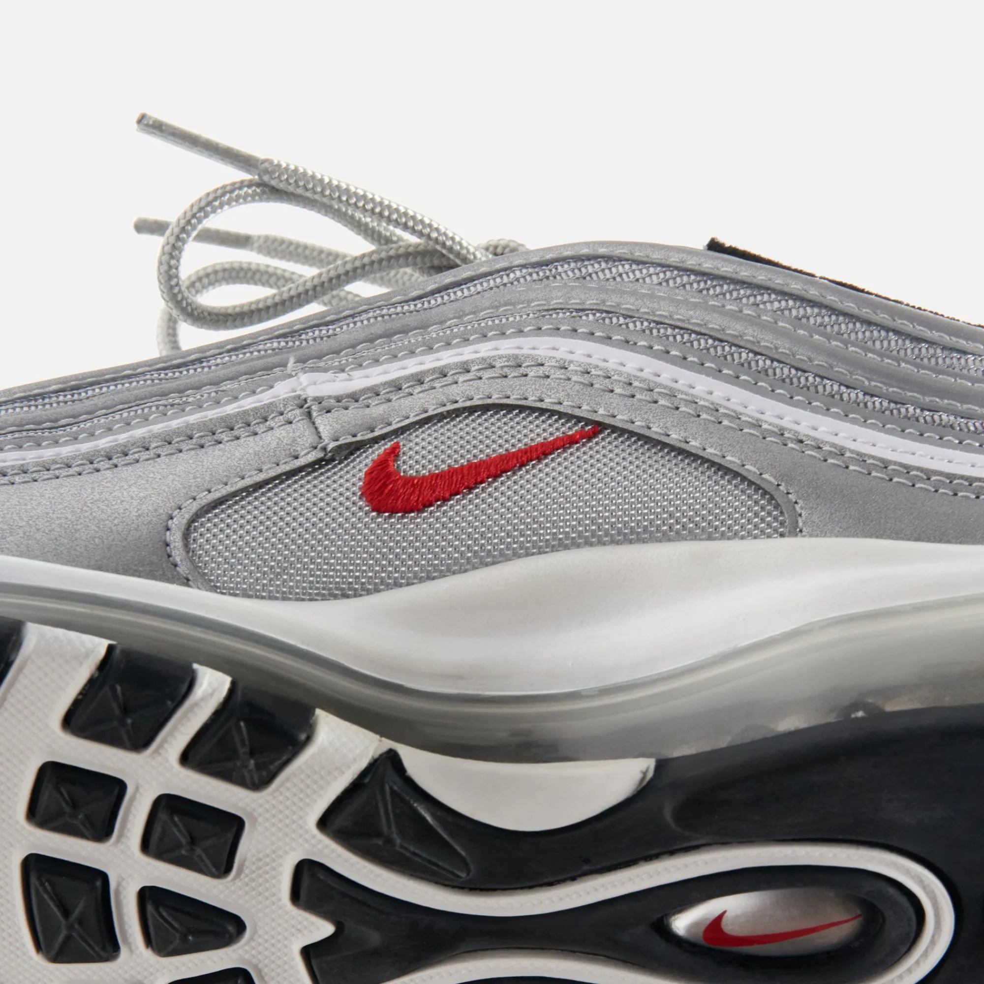 Hot Nike Wmns Air Max 97 Og Metallic Silver / Varsity Red / White