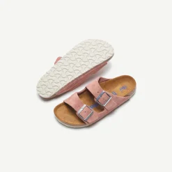 Best Birkenstock Wmns Arizona Sfb Pink Clay