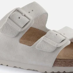 Clearance Birkenstock Wmns Arizona Sfb Antique White