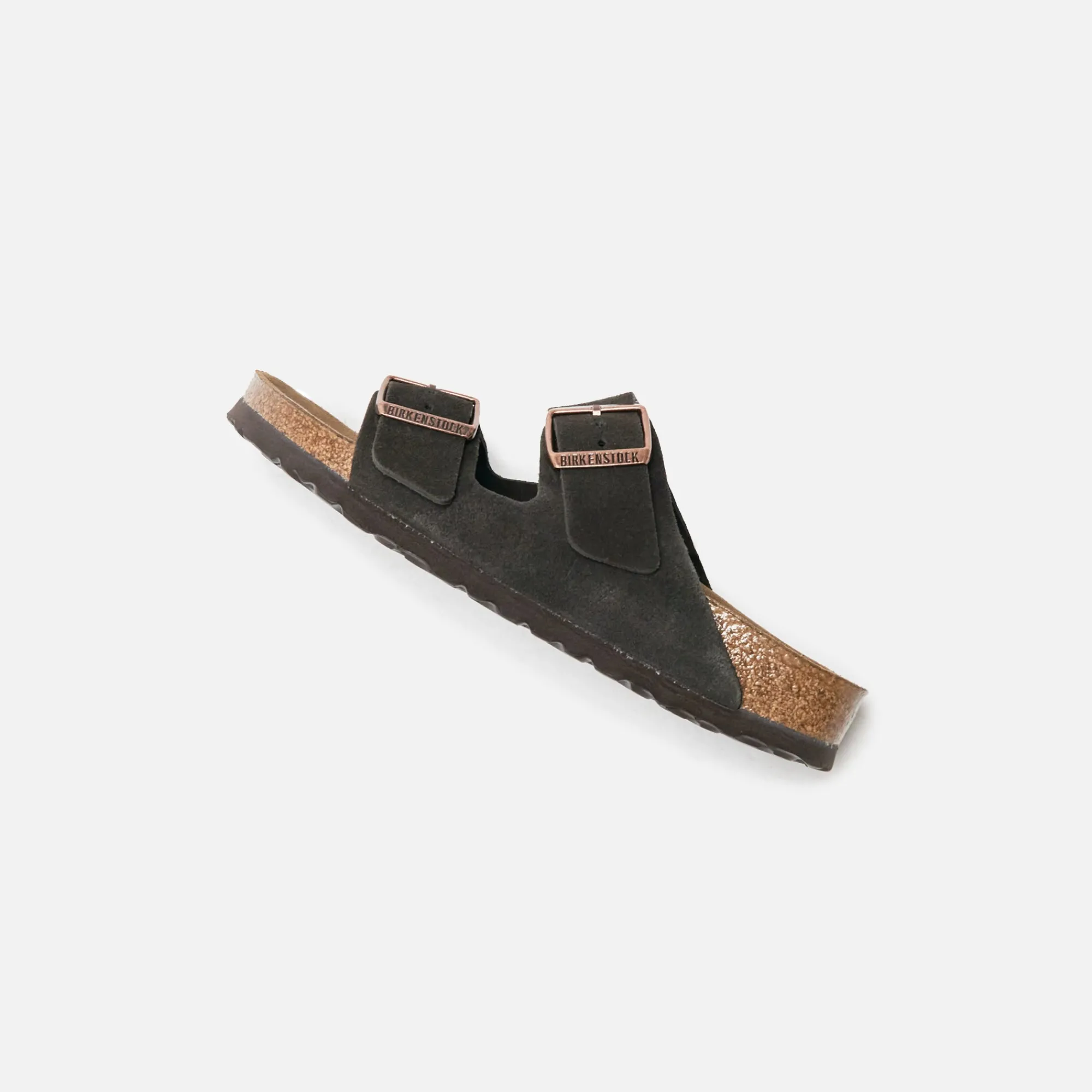 Online Birkenstock Wmns Arizona Soft Footbed Suede Sandals Mocha