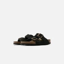 Online Birkenstock Wmns Arizona Soft Footbed Suede Sandals Mocha