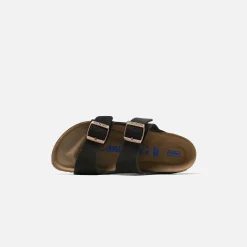 Online Birkenstock Wmns Arizona Soft Footbed Suede Sandals Mocha