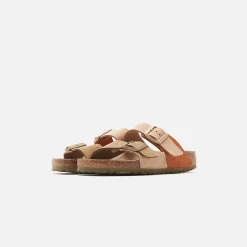 Shop Birkenstock Wmns Arizona Split Sandcastle / Faded Khaki