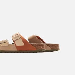 Shop Birkenstock Wmns Arizona Split Sandcastle / Faded Khaki