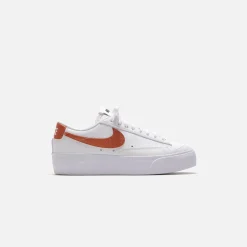 Fashion Nike Wmns Blazer Low Platform Summit White / Metallic Copper