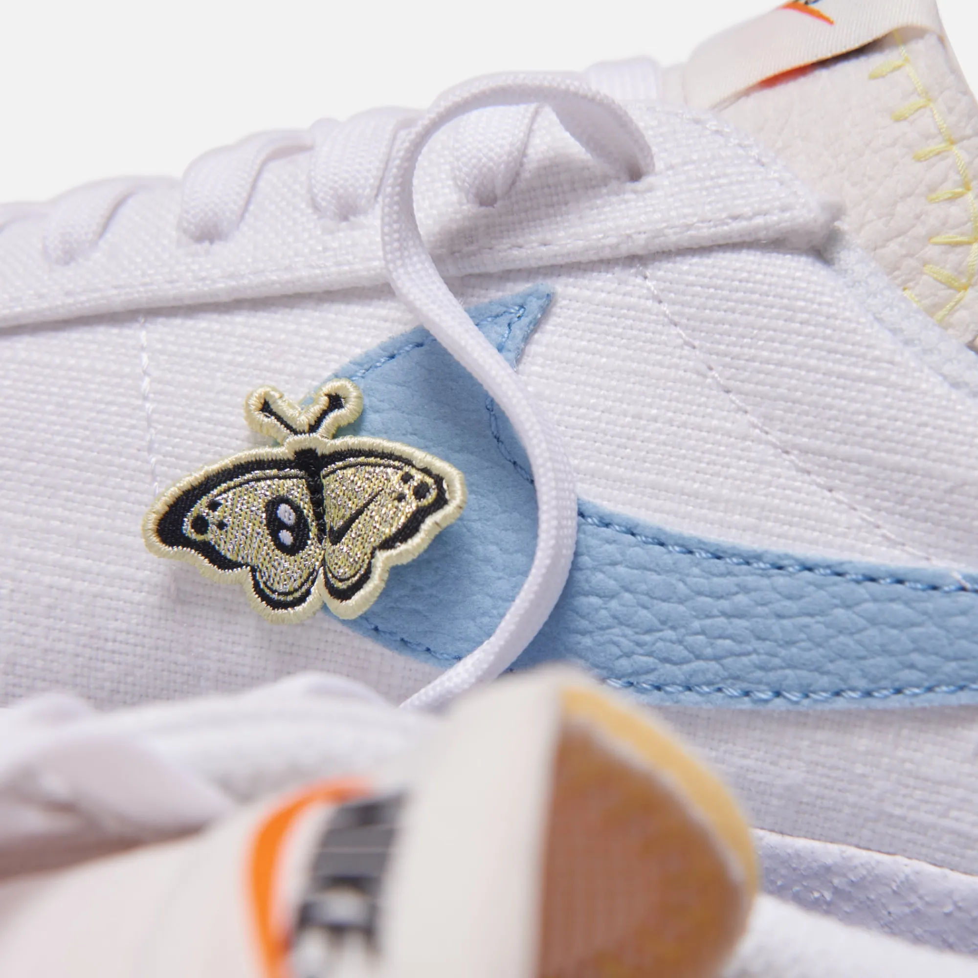 Best Sale Nike Wmns Blazer Lw Platform Se White / Pink Oxford / Pale Ivory / Boarder Blue