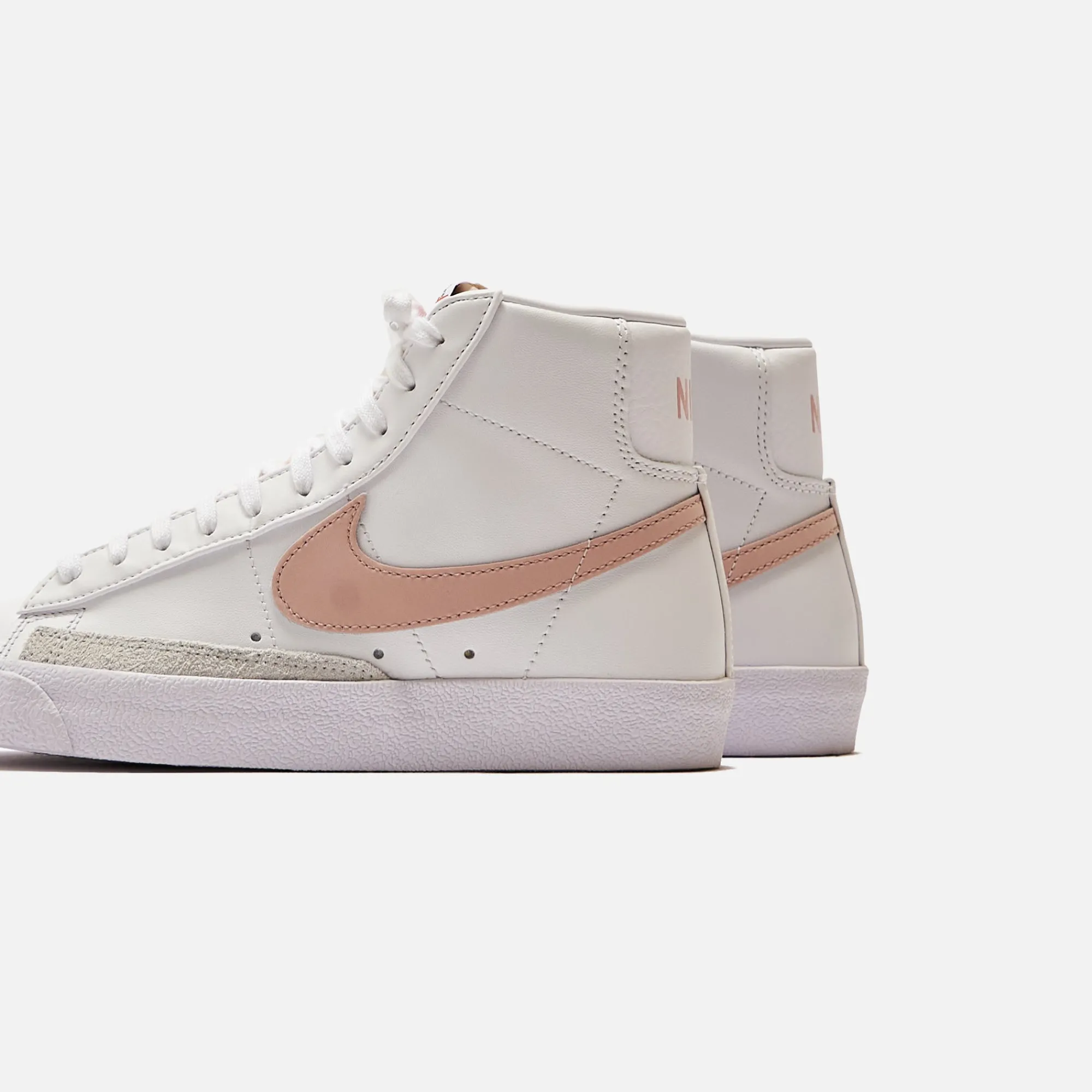 Cheap Nike Wmns Blazer Mid `77 White / Pink Oxford / Black / Summit White