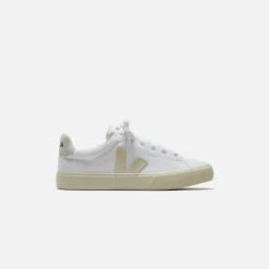 Hot Veja Wmns Campo Canvas White / Pierre