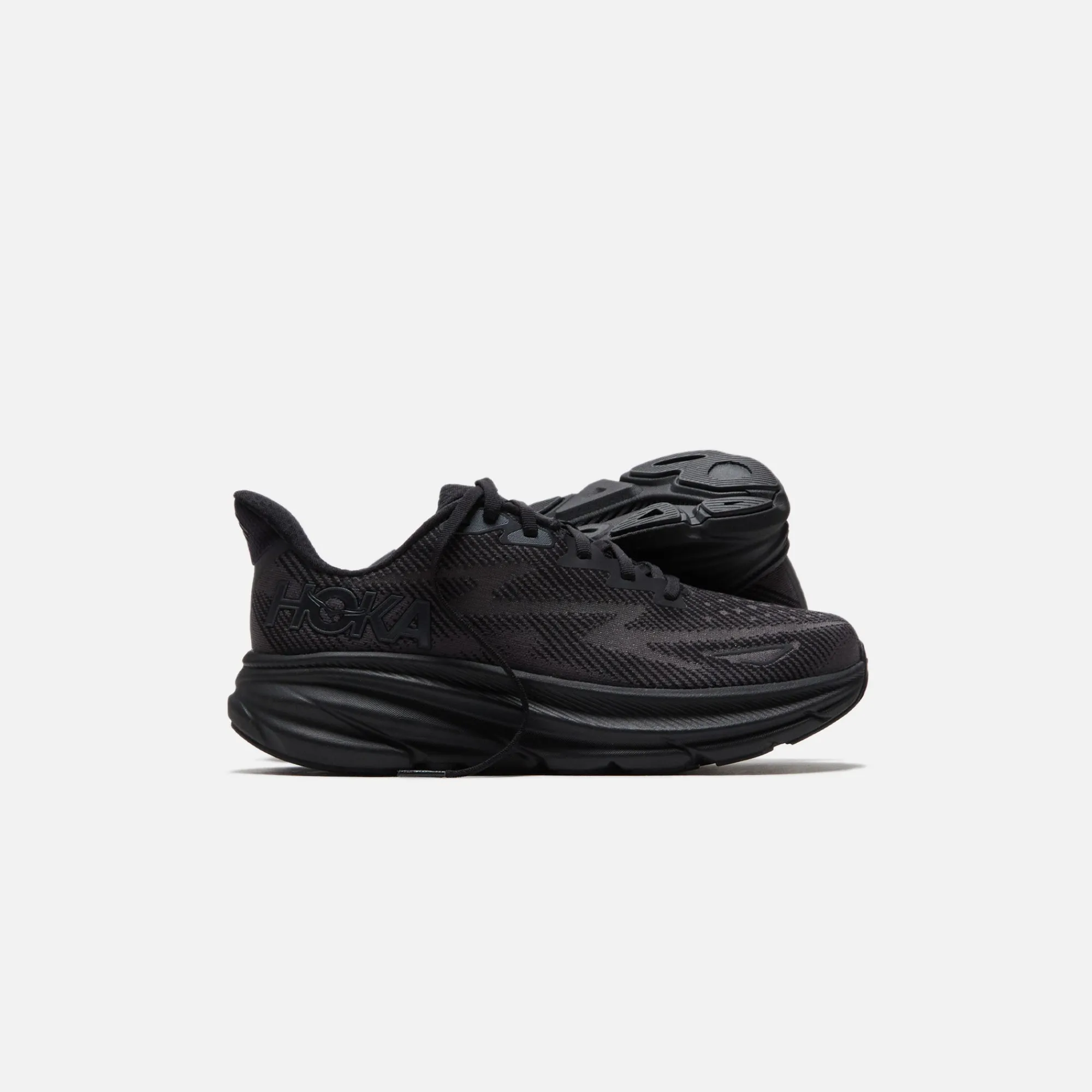 Cheap HOKA Wmns Clifton 9 Black