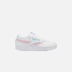 Cheap Reebok Wmns Club C Double Revenge White / Pink / Aqua