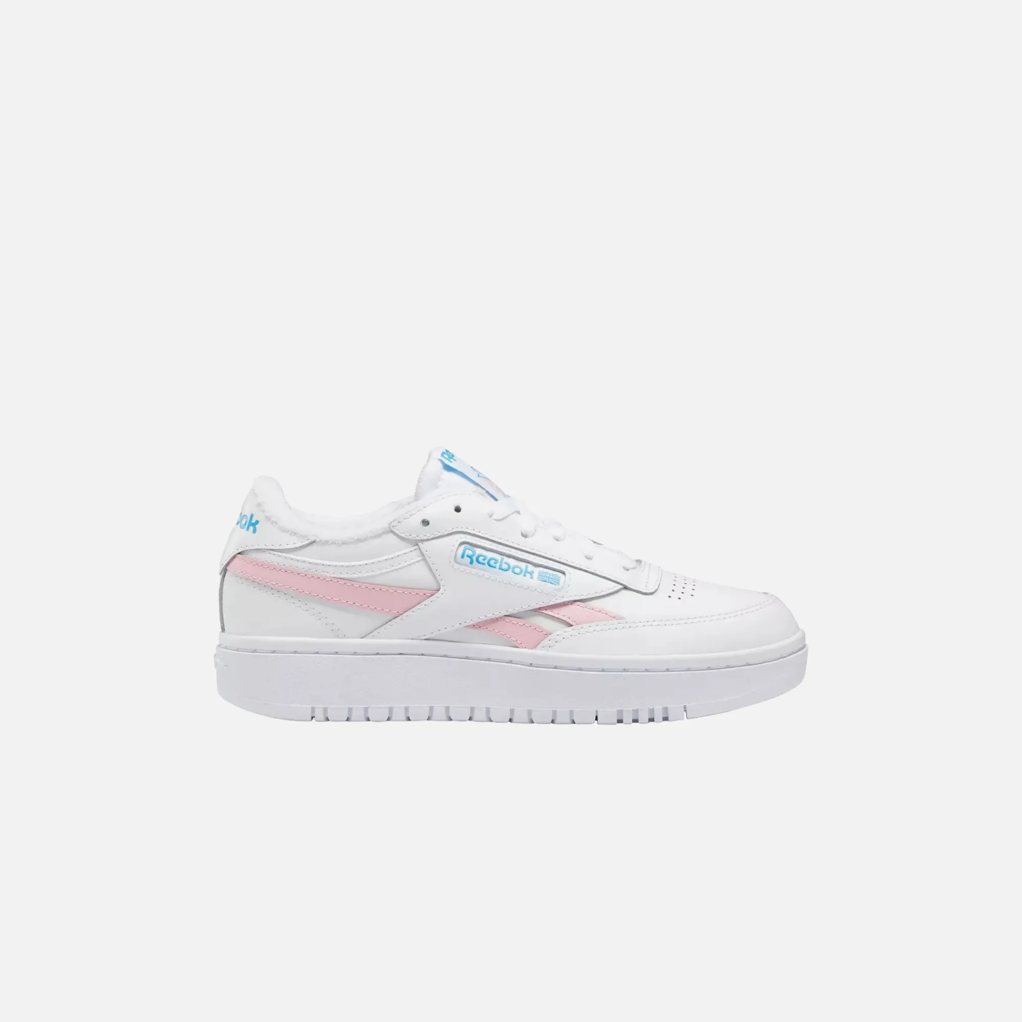 Cheap Reebok Wmns Club C Double Revenge White / Pink / Aqua