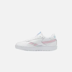 Cheap Reebok Wmns Club C Double Revenge White / Pink / Aqua
