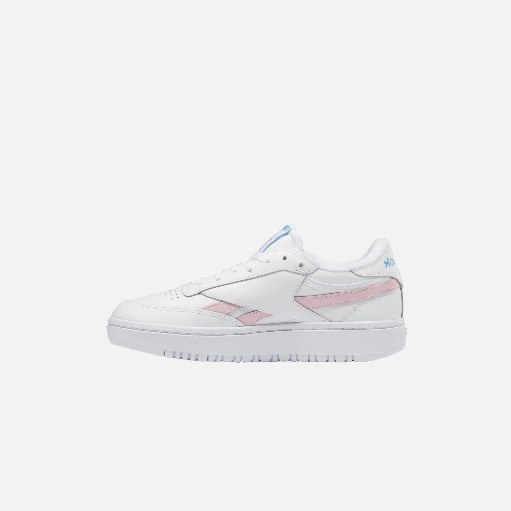 Cheap Reebok Wmns Club C Double Revenge White / Pink / Aqua