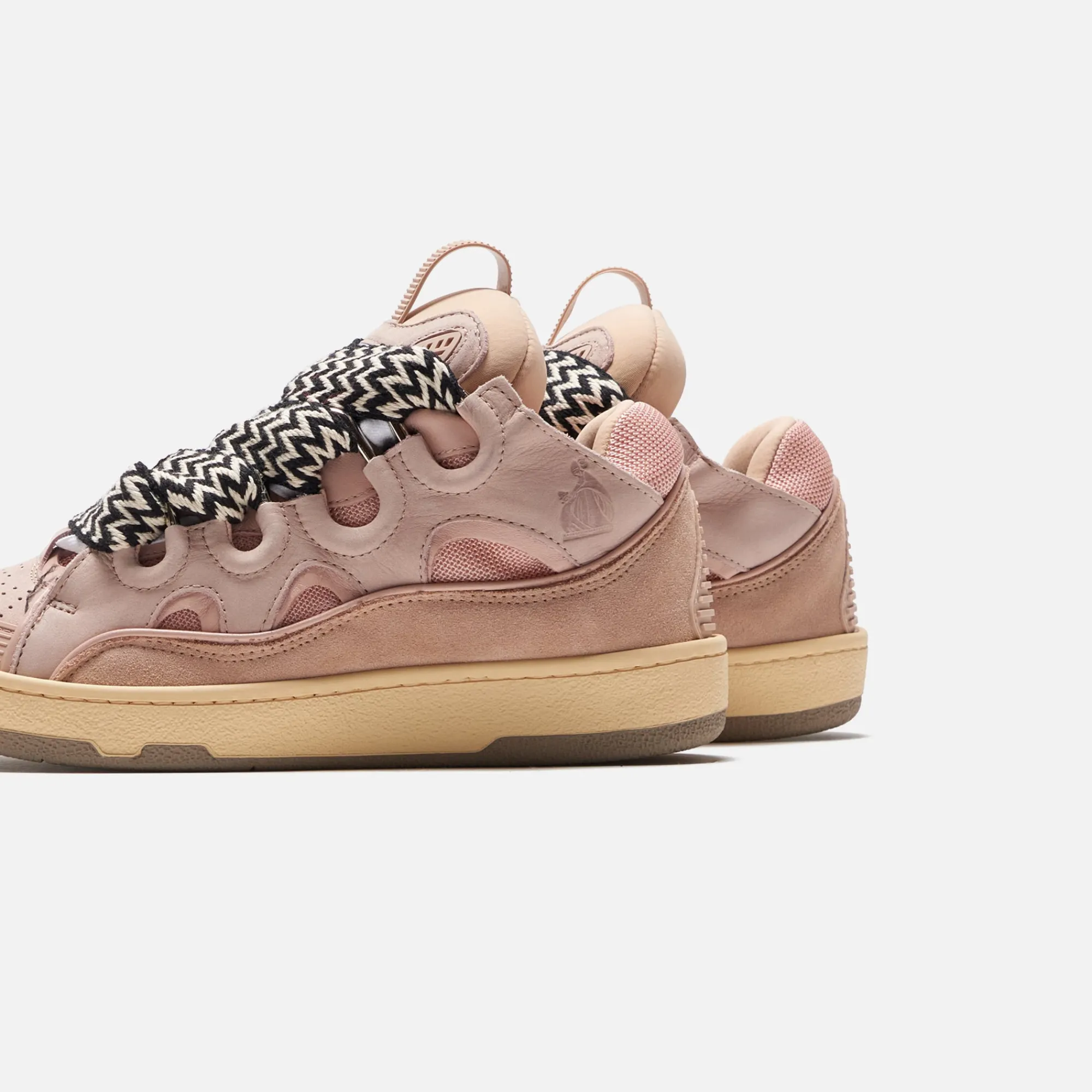 Store Lanvin Wmns Curb Sneakers Pale Pink