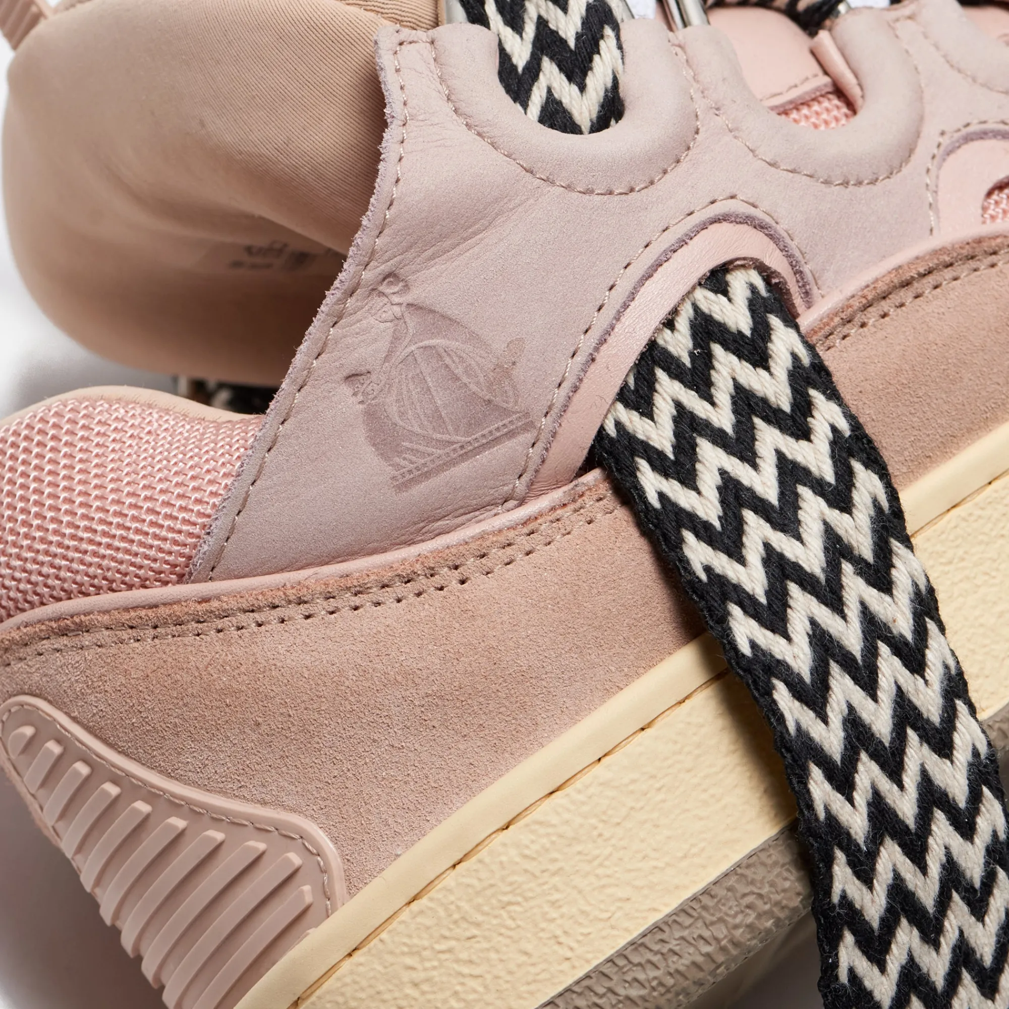 Store Lanvin Wmns Curb Sneakers Pale Pink