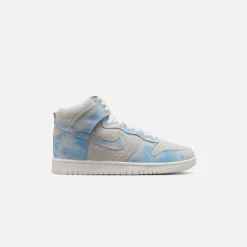 Best Sale Nike Wmns Dunk High Se Tde Celestine Blue / Sail