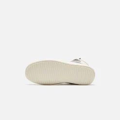 New Rick Owens Wmns Geobasket Black / Milk / Milk