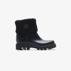 Cheap Moncler Wmns Ginette Rain Boots Black