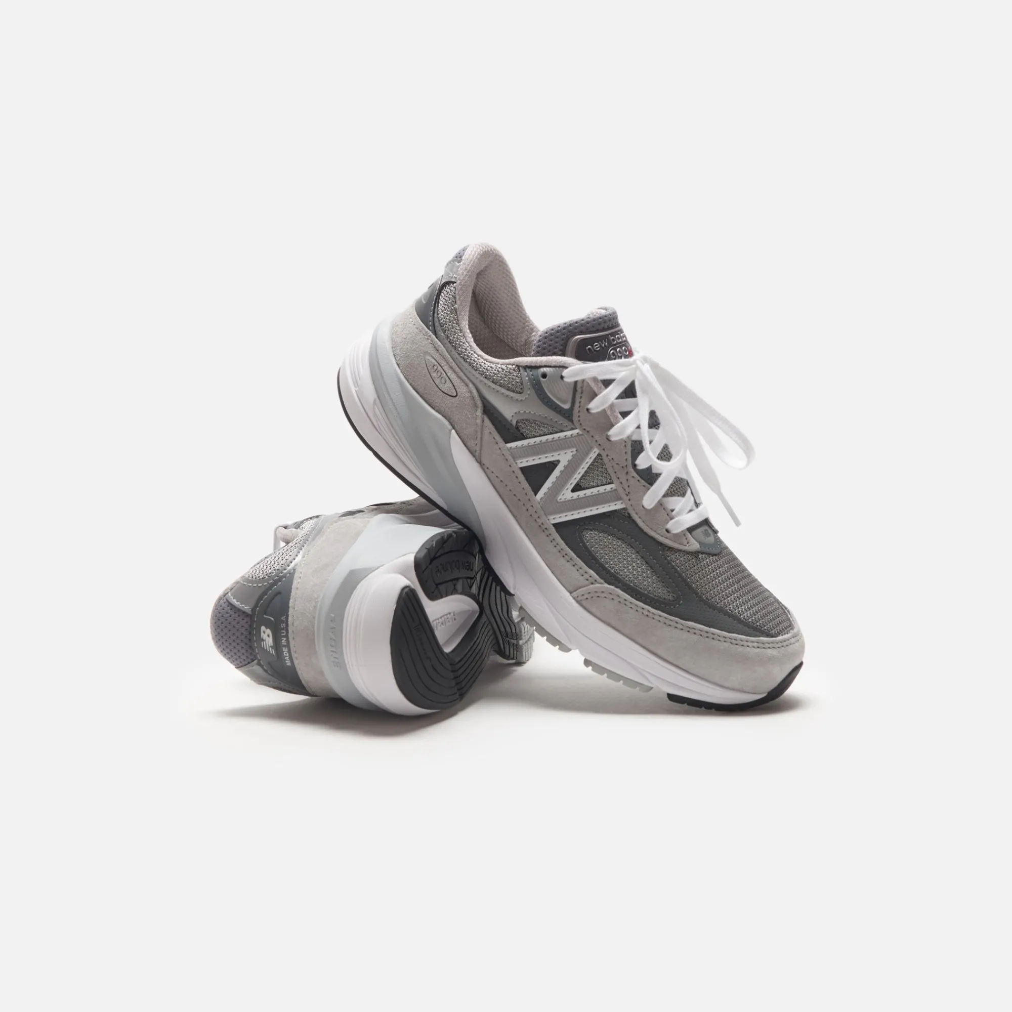 Shop New Balance Wmns Made In Us 990V6 Wide Fit Grey