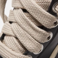Store Rick Owens Wmns Scarpe Pelle Geobasket Black / Milk