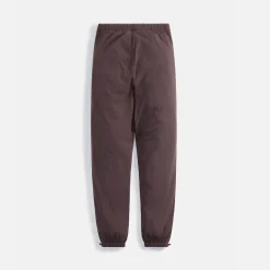 New Essentials Woven Nylon Track Pant Plum