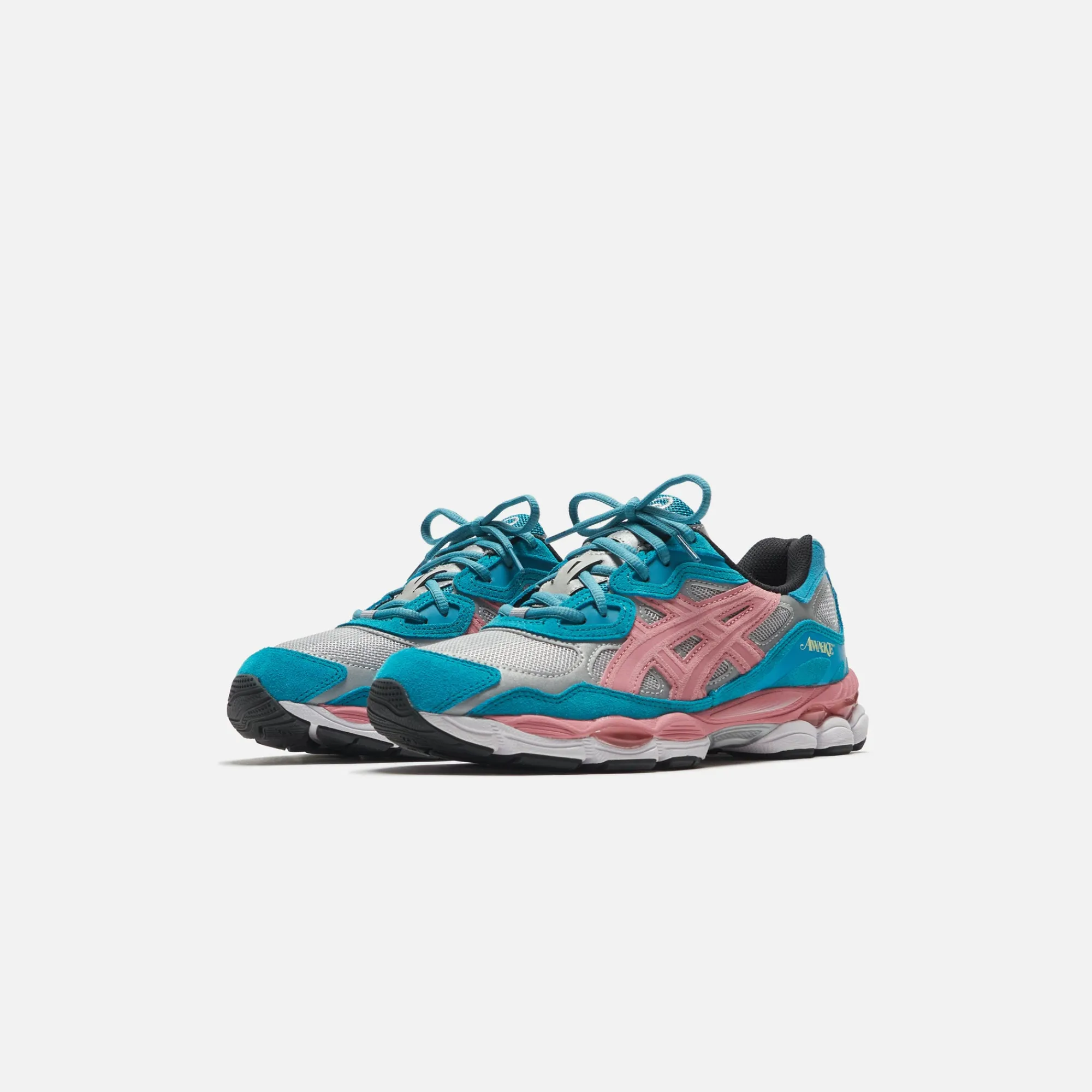 Cheap Asics X Awake Ny Gel-Nyc Pure Silver / Green / Blue Slate