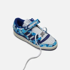 Discount adidas X Bape Forum Low 84 Blue / White