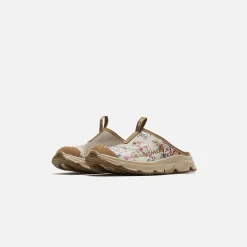 Online Salomon X Beams Rx Slide 3.0 Flowers Safari / Kangaroo / Toasted